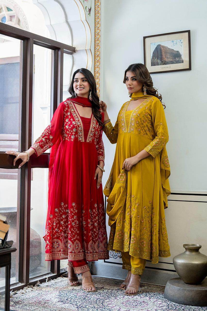 Georgette Anarkali Sets For Women 1