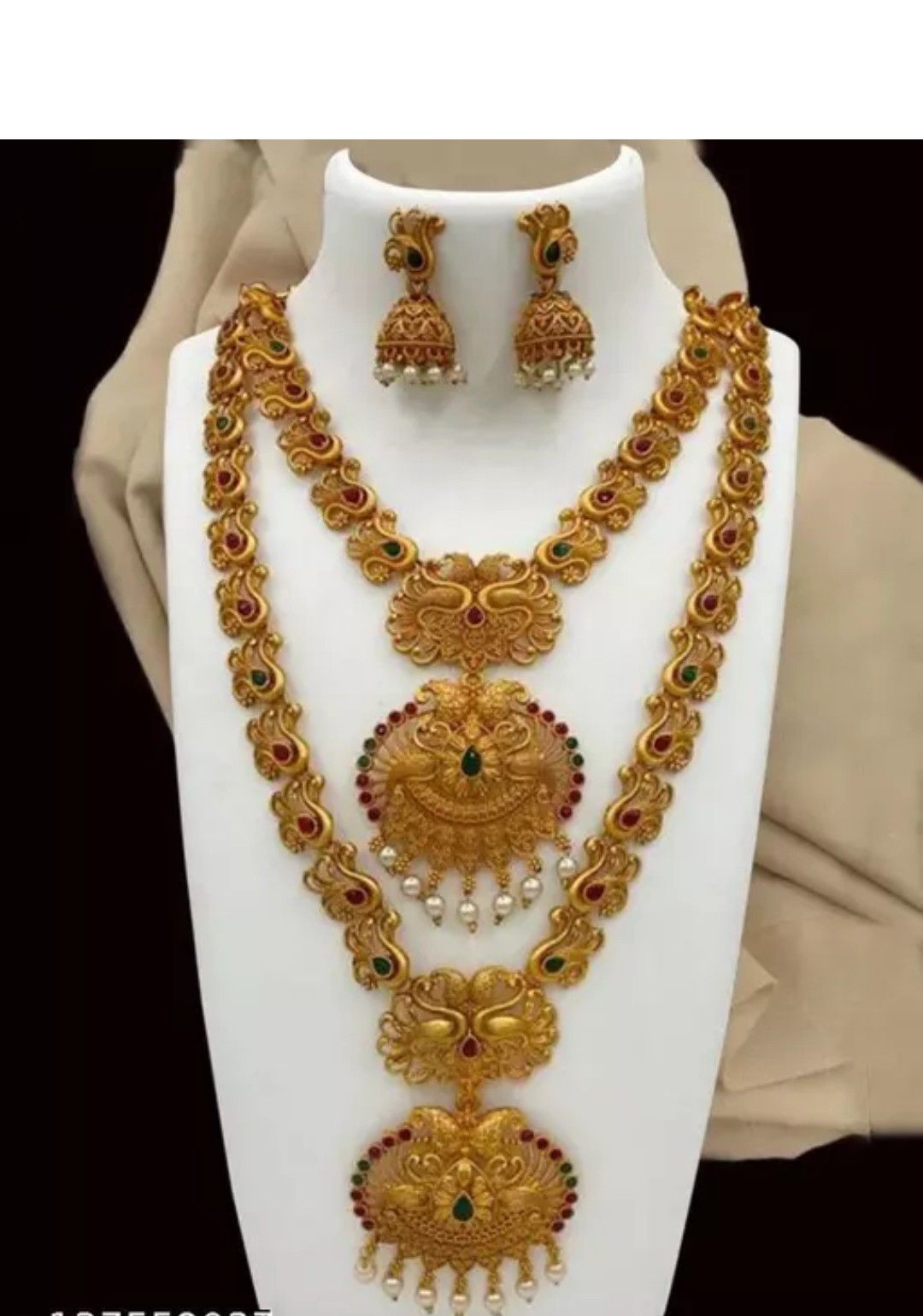 Temple Jwellery Full Set 1