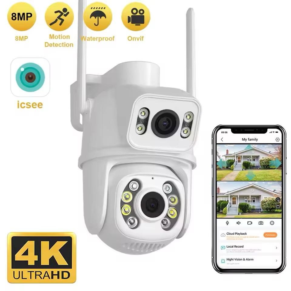 Outdoor 4.0 Mega Pixel Waterproof Ptz CCTV Smart Wifi Camera 1