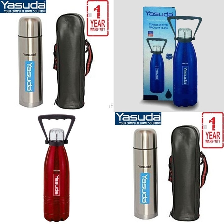 Yasuda Stainless Steel Vacuum Flask 1