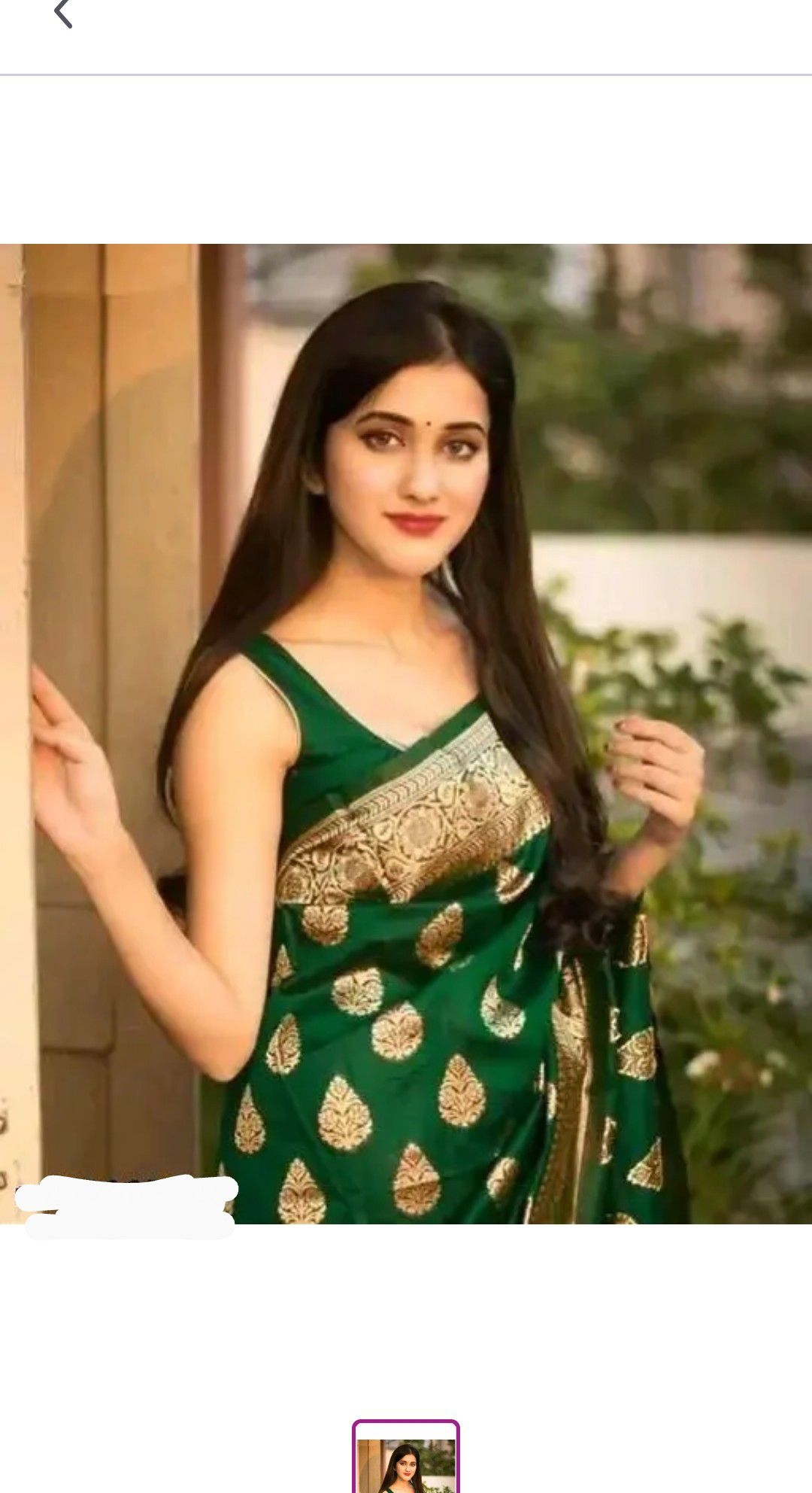 Pure Banarshi Saree With Blouse 1
