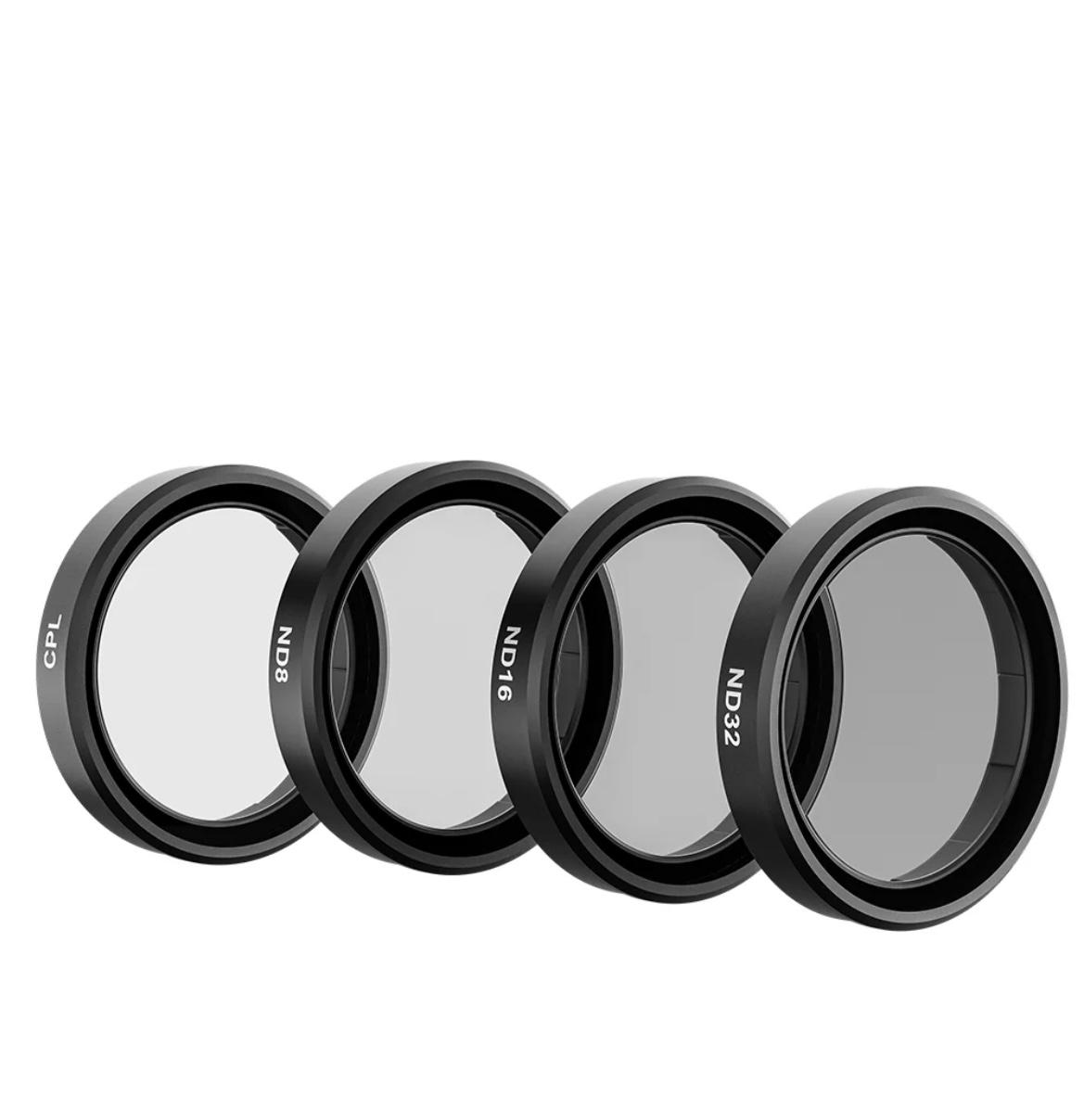 TELESIN  CPL+ND8/16/32 Filter Set for DJI ACTION 3/4/5pro 1