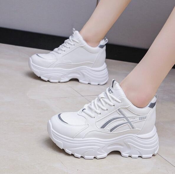 Ladies Korean Heel Luxurious Sneakers Shoes 1