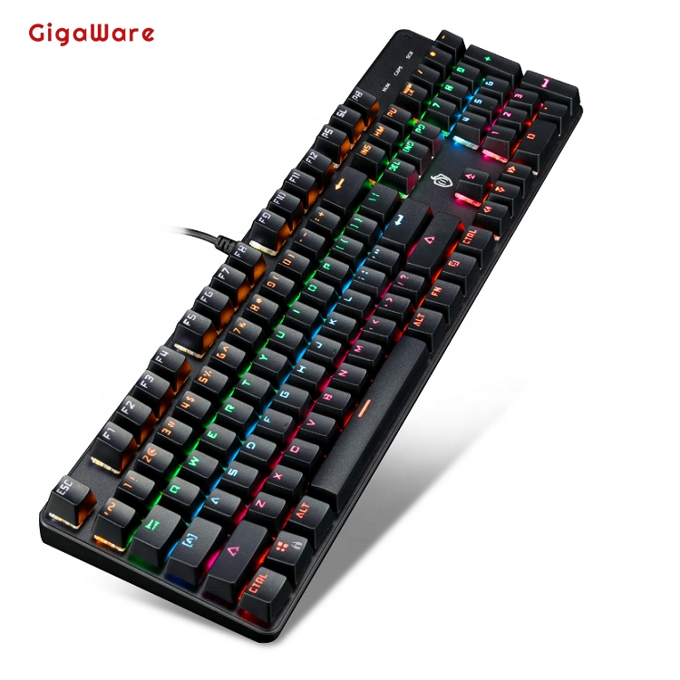 Gigaware Bajeal Hjk901 Mechanical Keyboard Blue Switch Hot Swappable Gaming Keyboard 1