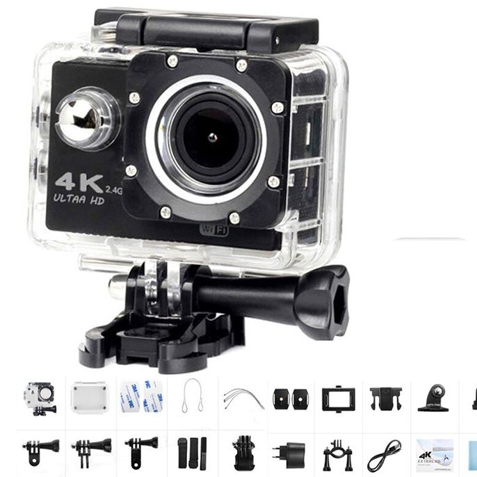 Wi-Fi 4K Ultra Hd Waterproof Sports Action Camera 1