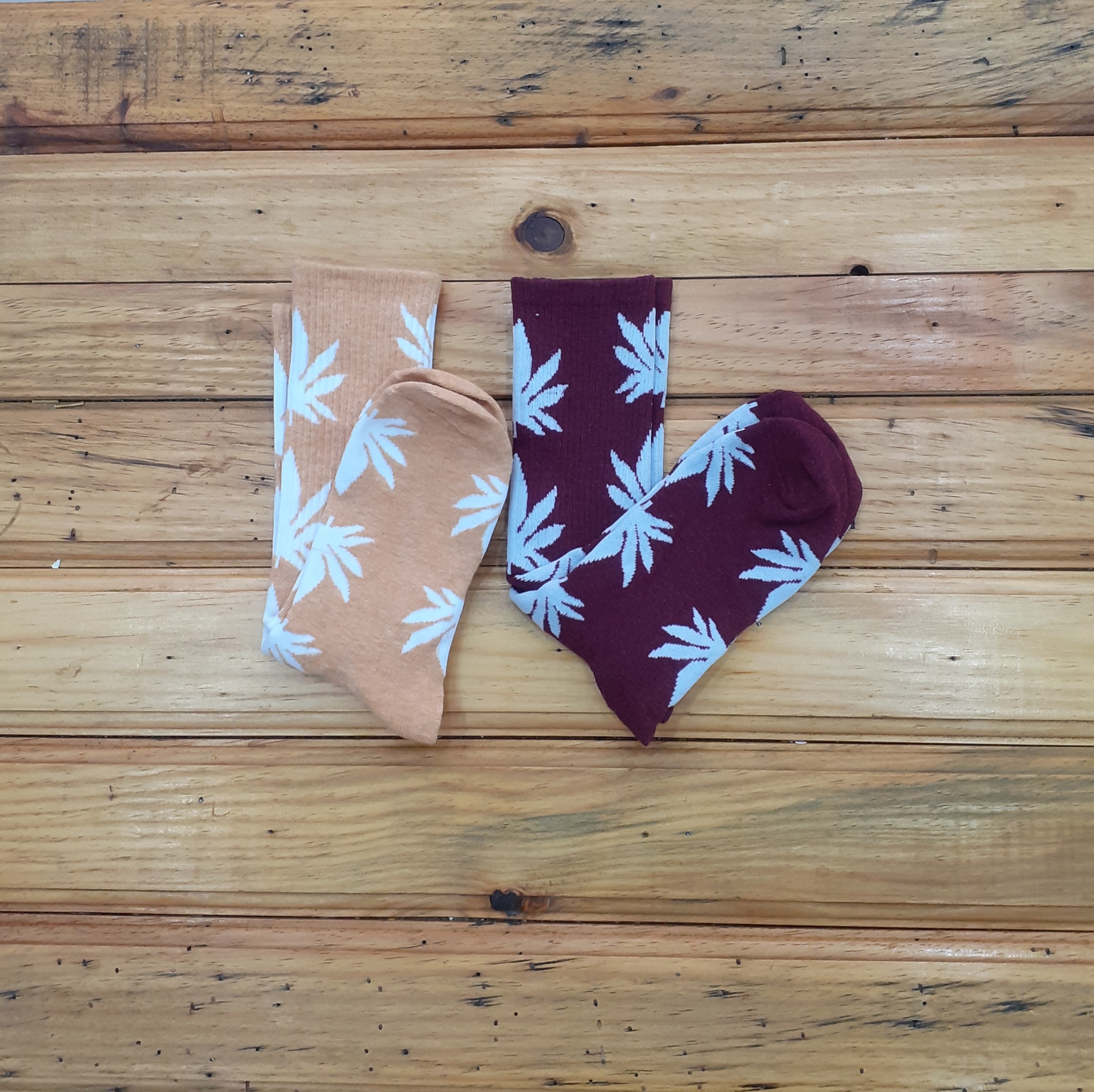 Combo Of 2-Pair Printed Long Socks For Men fashiofabric07 1