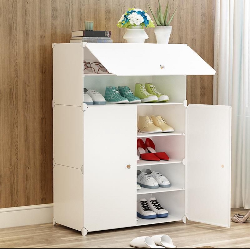 Storage Shoe Rack (White Color) 1