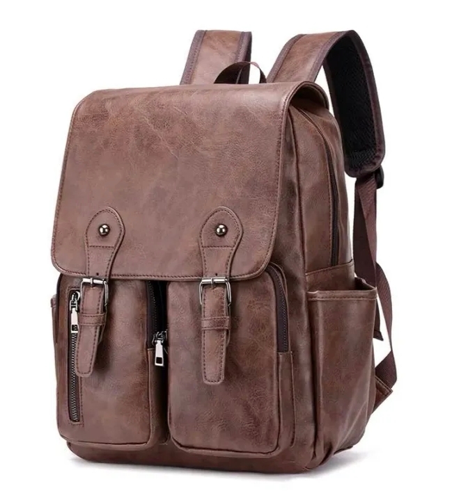 PU Leather Bag For School College Bag For Men  |Laptop Bag For Official Use 1