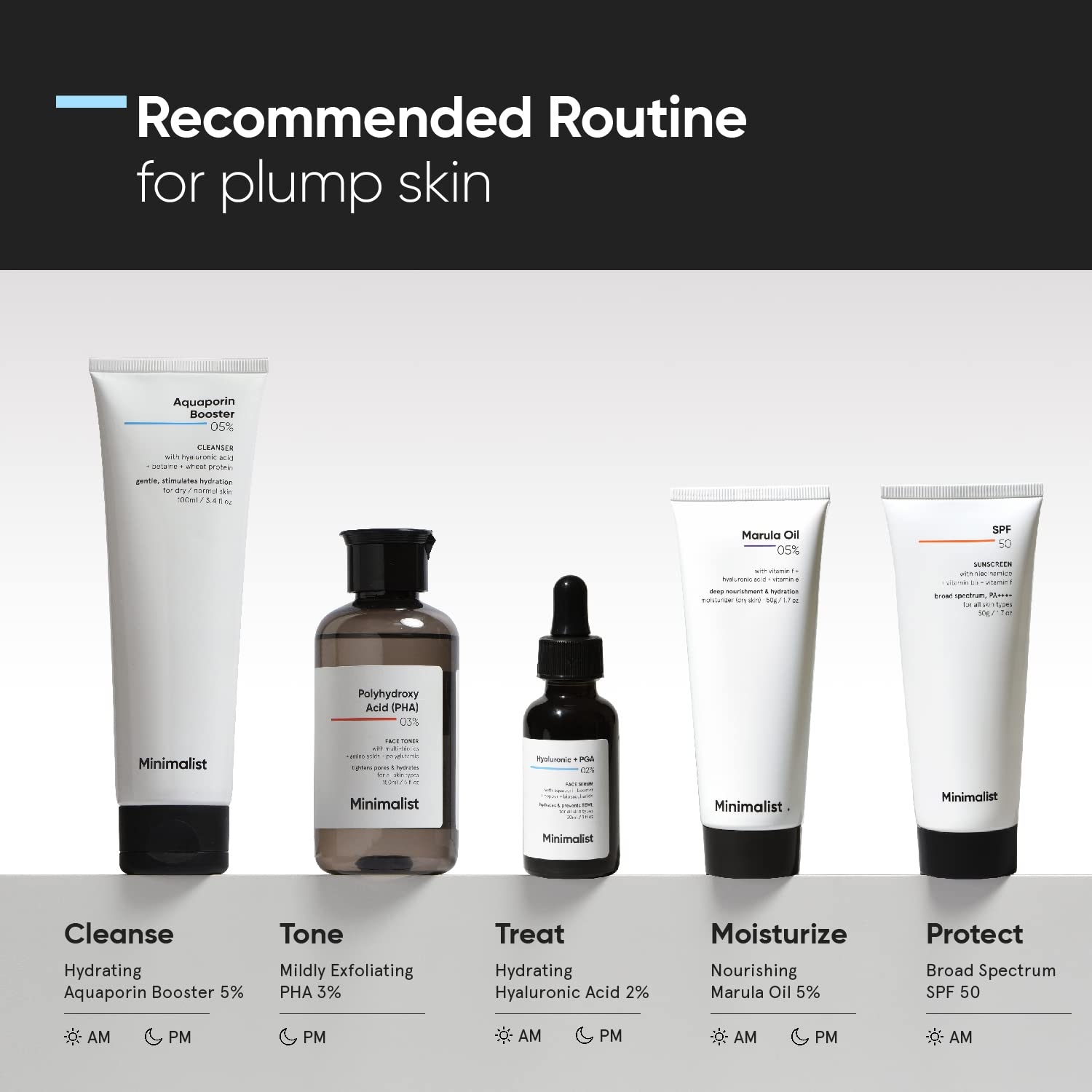 Minimalist 2% Hyaluronic Acid + PGA Serum for Intense Hydration, Glowing Skin & Fines Lines 30ml 4