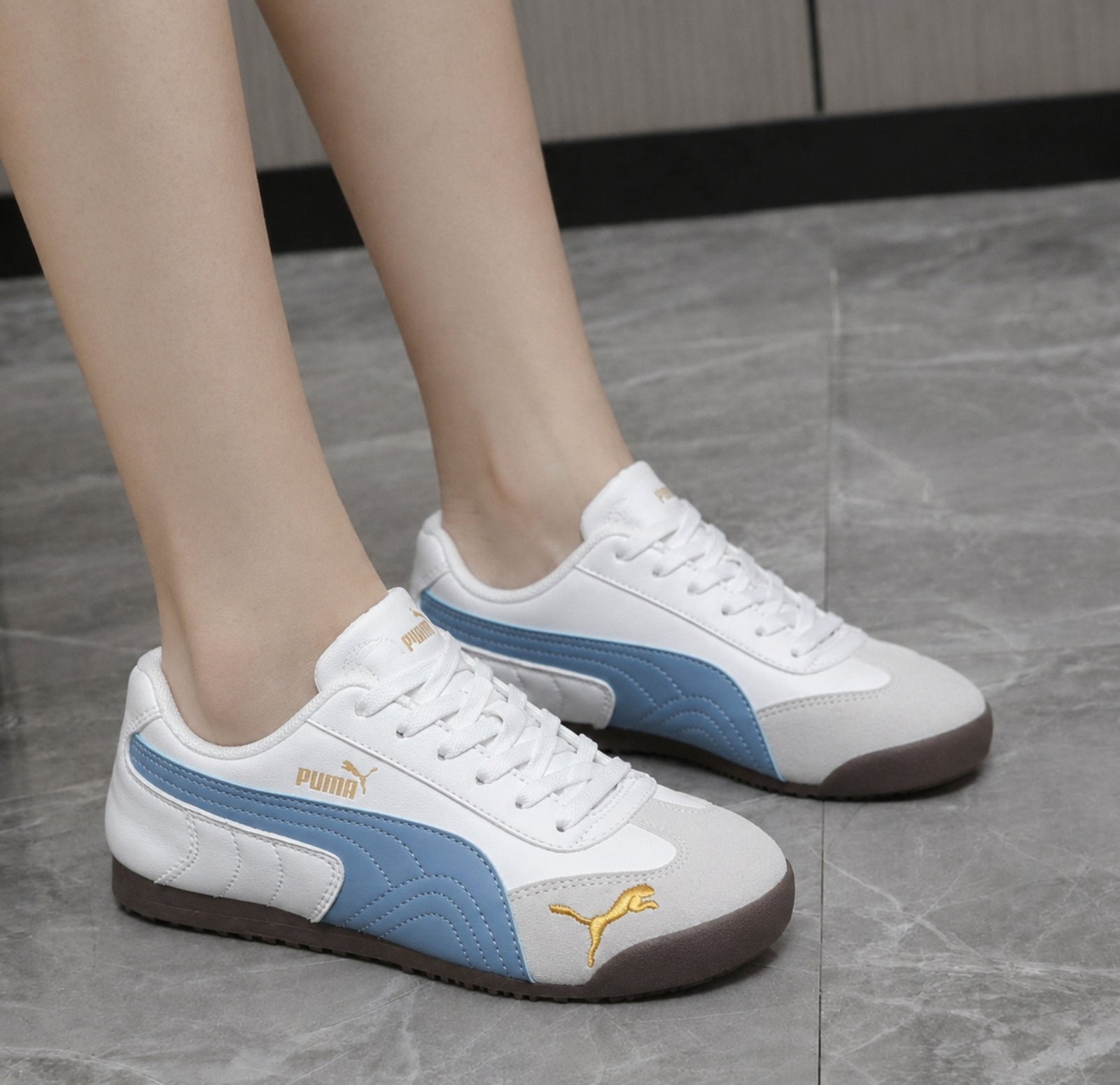 Ladies Korean Style Luxury Sneakers 1