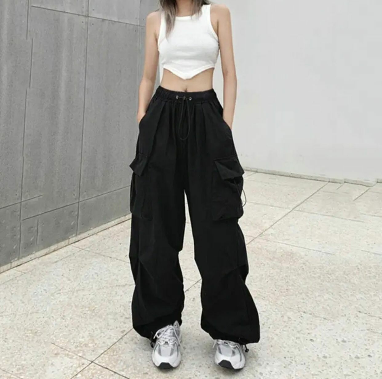 Summer Cargo Trauser Pant Y2K for Women 1