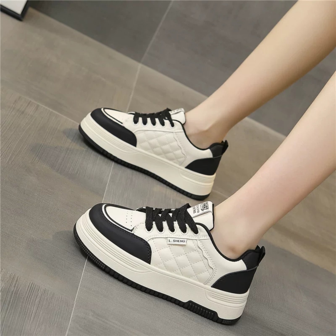 Ladies Korean Heel Luxurious Sneakers Shoes 1