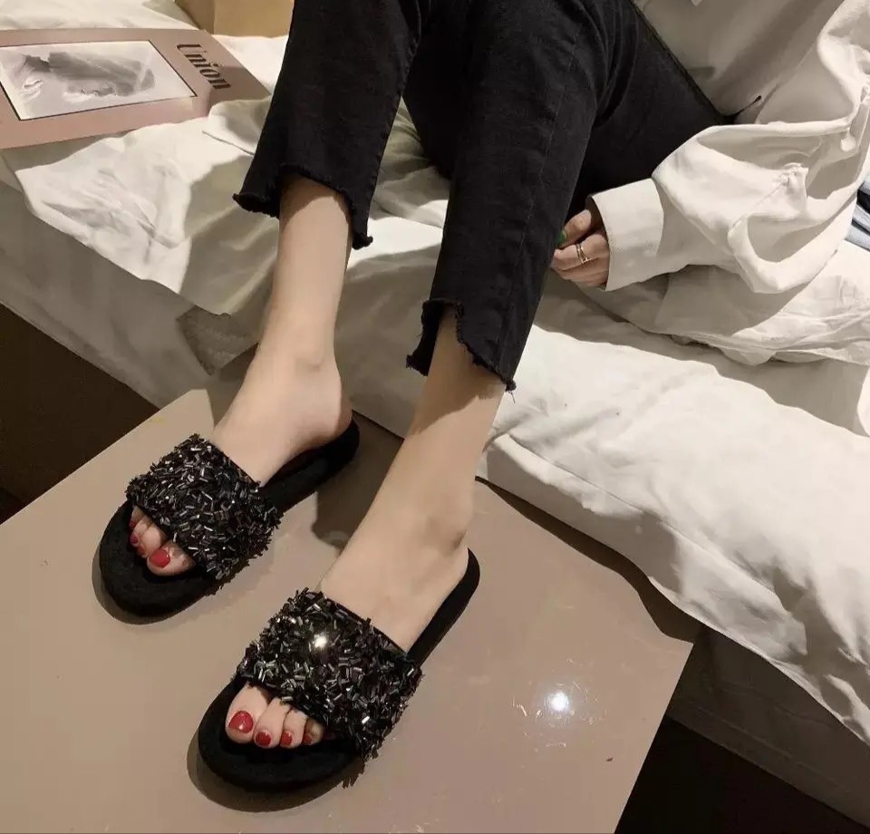 Stylish Slip-On Flat Slipper For Women ( 8847 ) 1