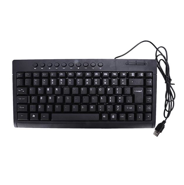 Mini Keyboard with Multimedia Keys TKL Keyboard 1