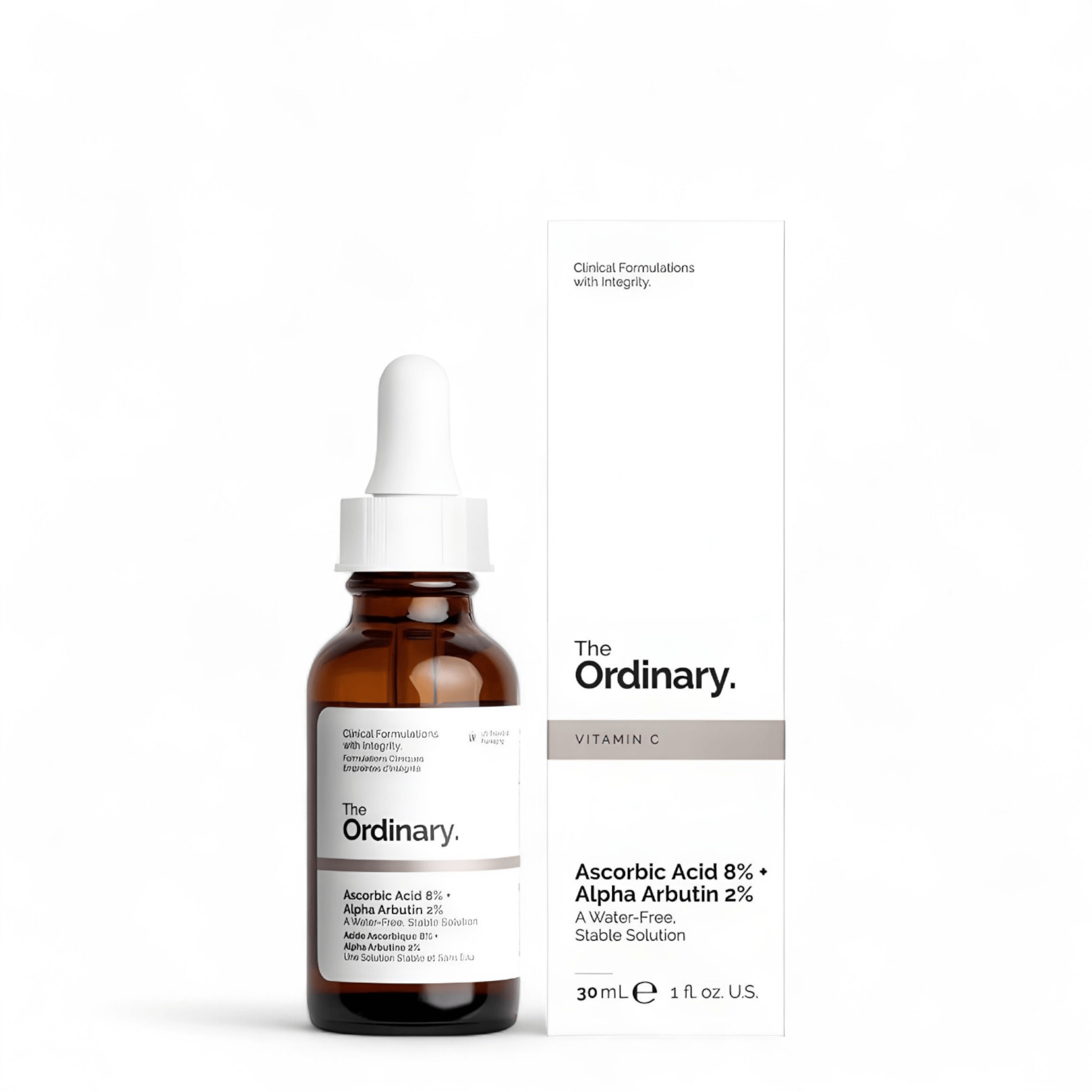 Ordinary Ascorbic Acid 8% + Alpha Arbutin 2% Serum 30ml – Brightening & Pigmentation Care 1