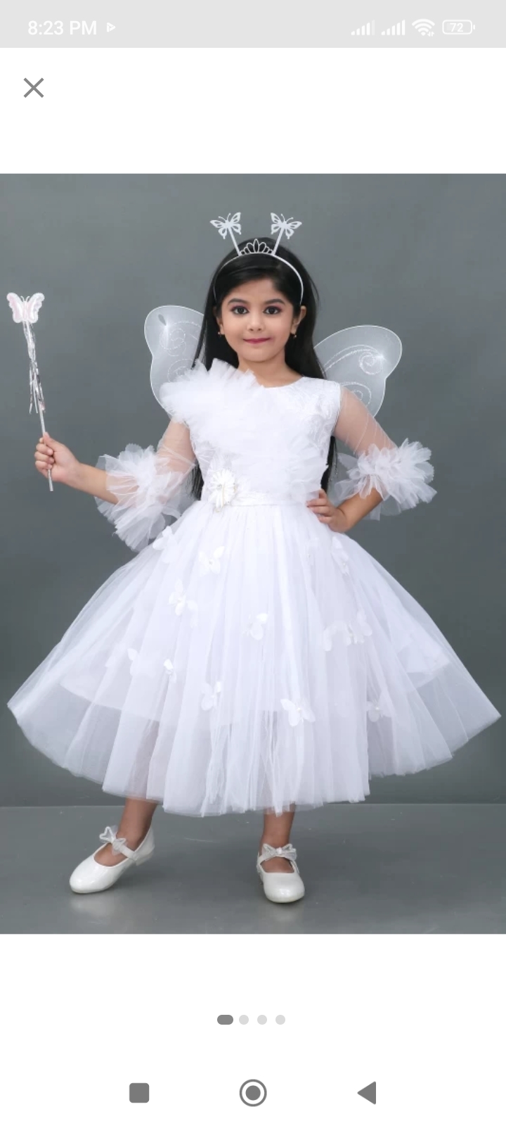 Butterfly Pari Frock Set 1