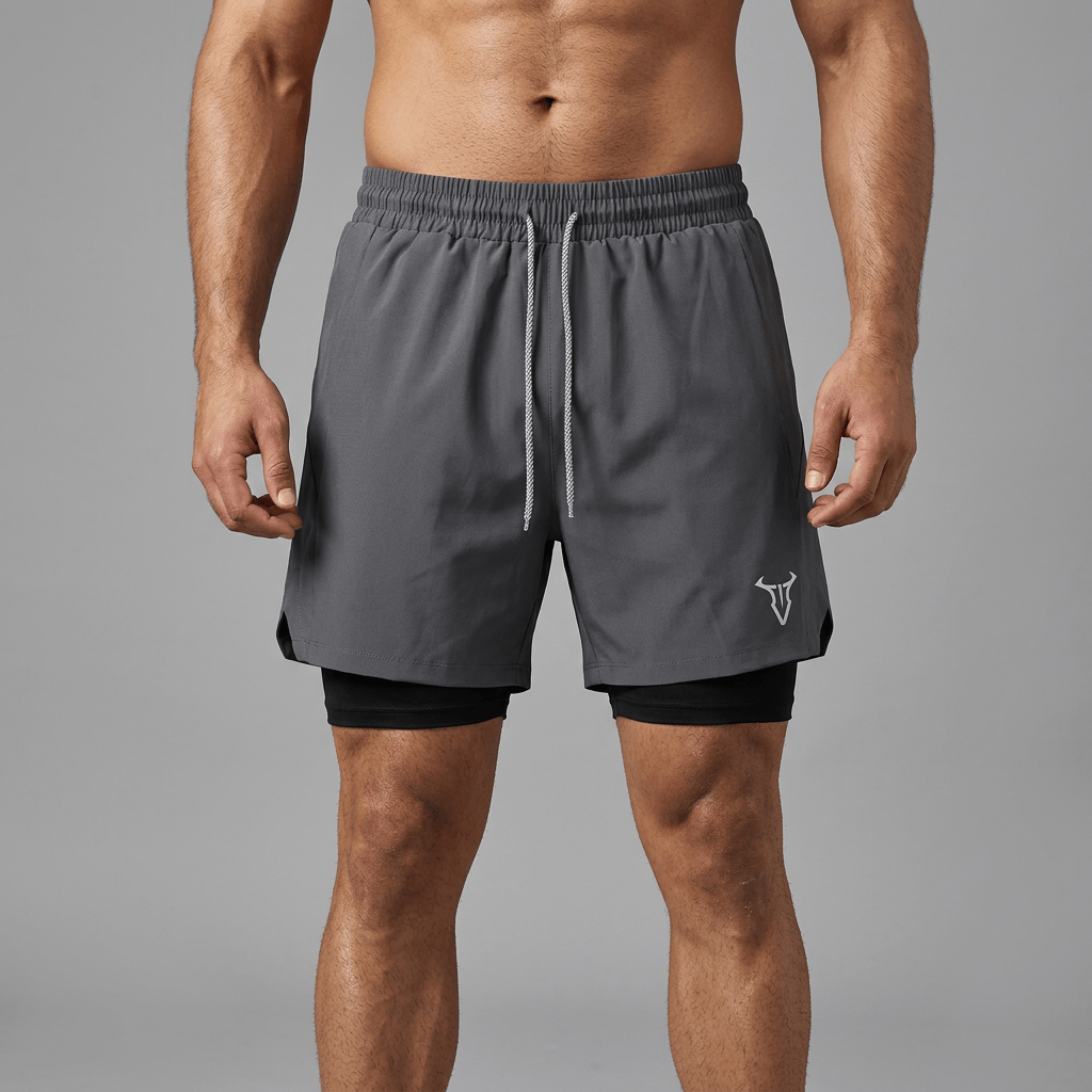 Half Pant With Inner Tights For Men 1
