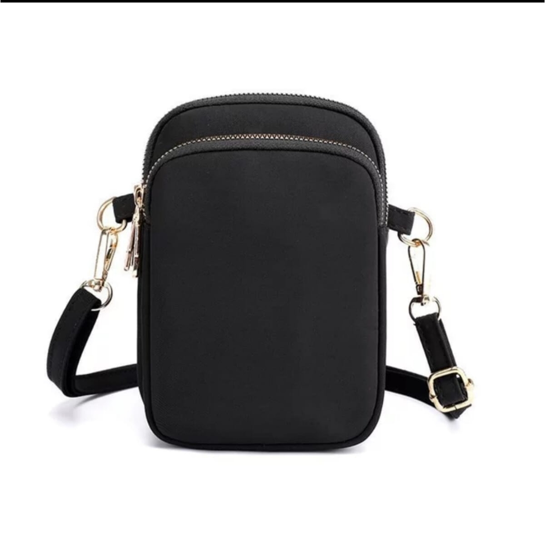  Fashion Solid Nylon Cloth Bag Crossbody Bag Mini Flag Bag Famous Design Women Small Shoulder Handbag Coin Purse 4