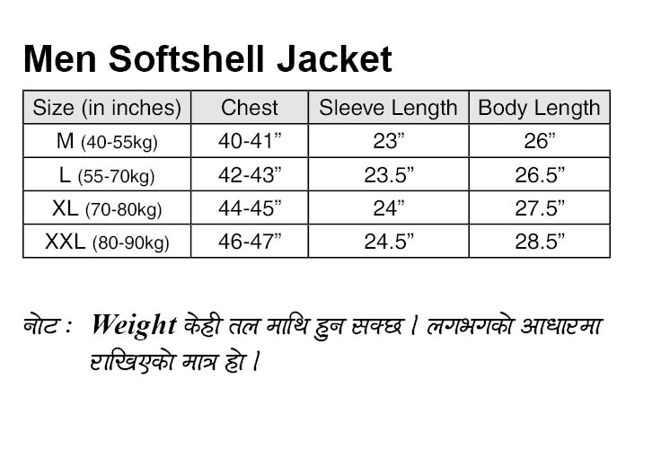 MS Solid Softshell Jacket For Men - Winter Collection 6
