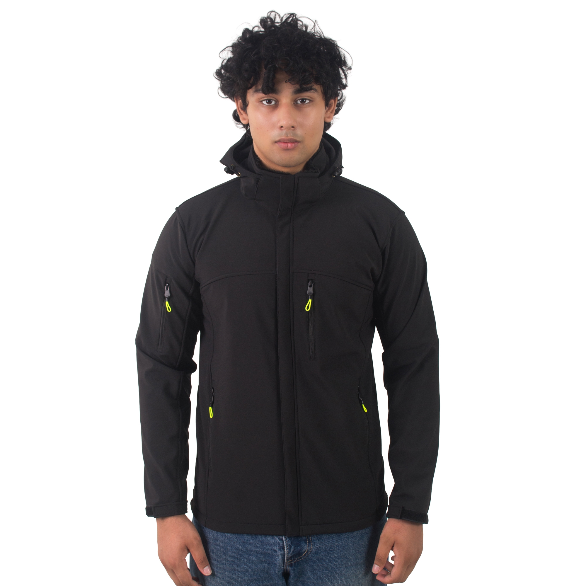 MS Solid Softshell Jacket For Men - Winter Collection 1