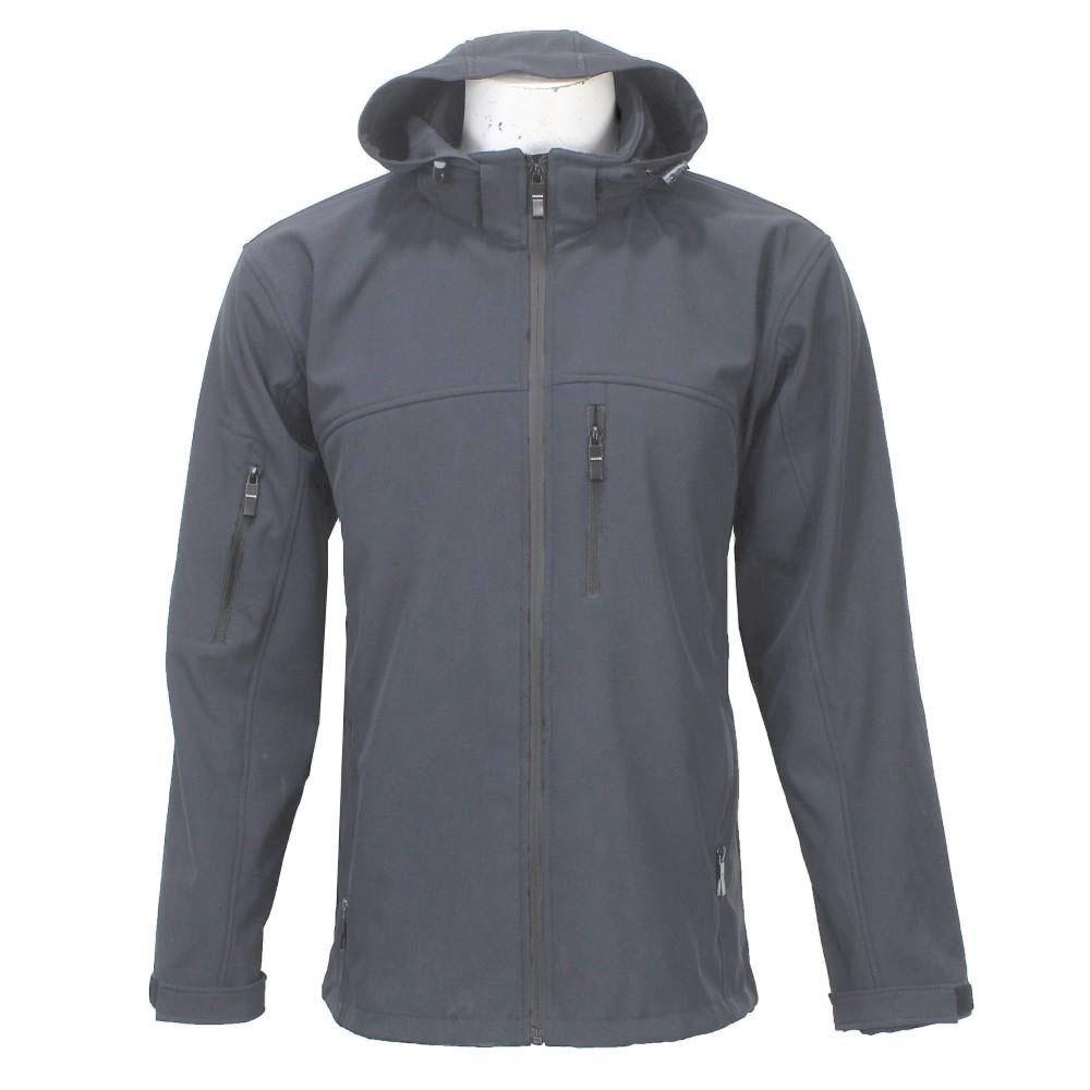 MS Solid Softshell Jacket For Men - Winter Collection 4