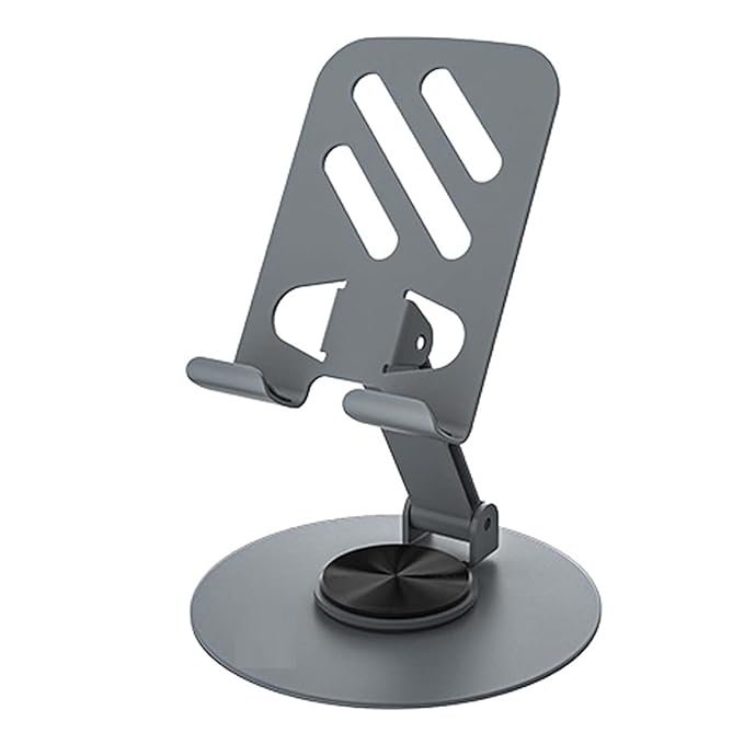 Best 360 Rotatable Metal Aluminium Phone Stand Base and Cell Phone Holder 2