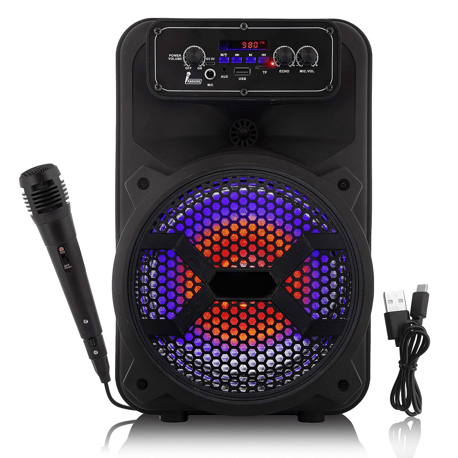 PARTY SPEAKER 8 INCH BIG WOOFER SPEAKER 1