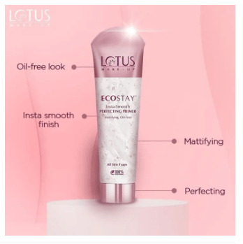 Lotus Make-Up Ecostay Insta-Smooth Perfecting Primer - Transparent (30 g) 4