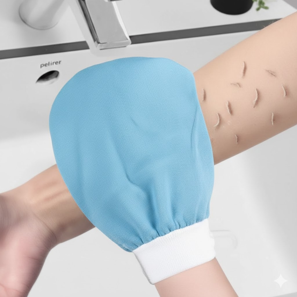 Korean Beauty Point Original Exfoliating Gloves body scrubber Body Glove / Bath Gloves / Scrub Gloves 3