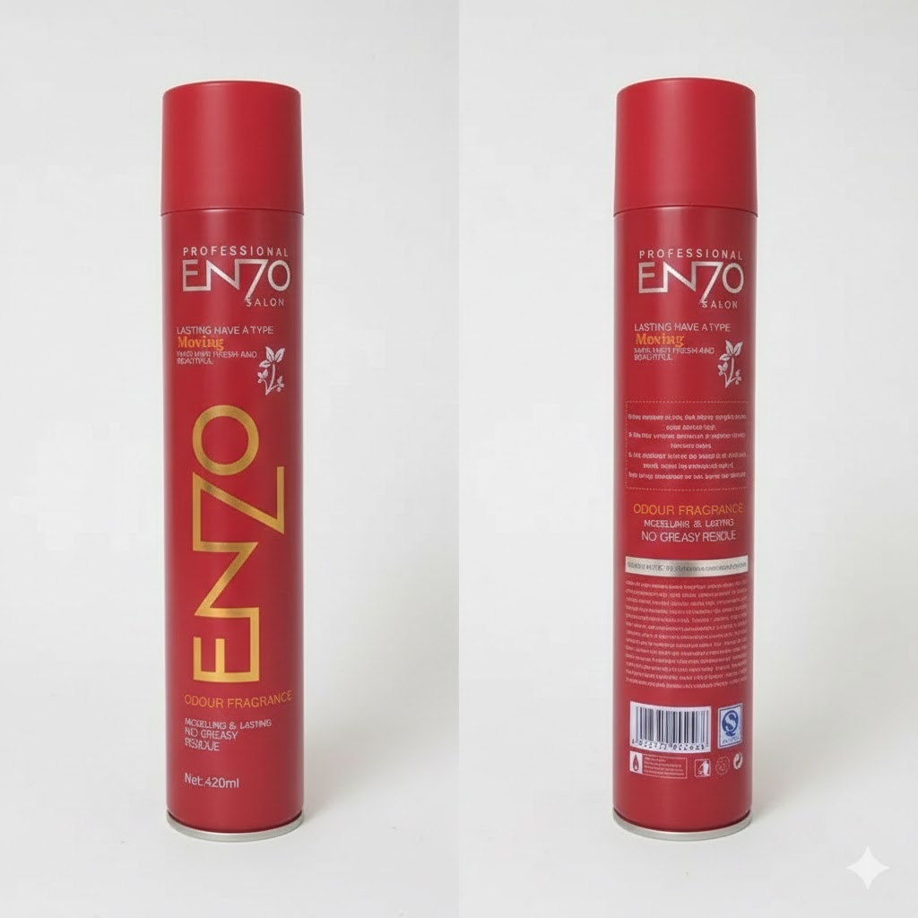 Enzo Hair Styling Hold Hair Spray 2