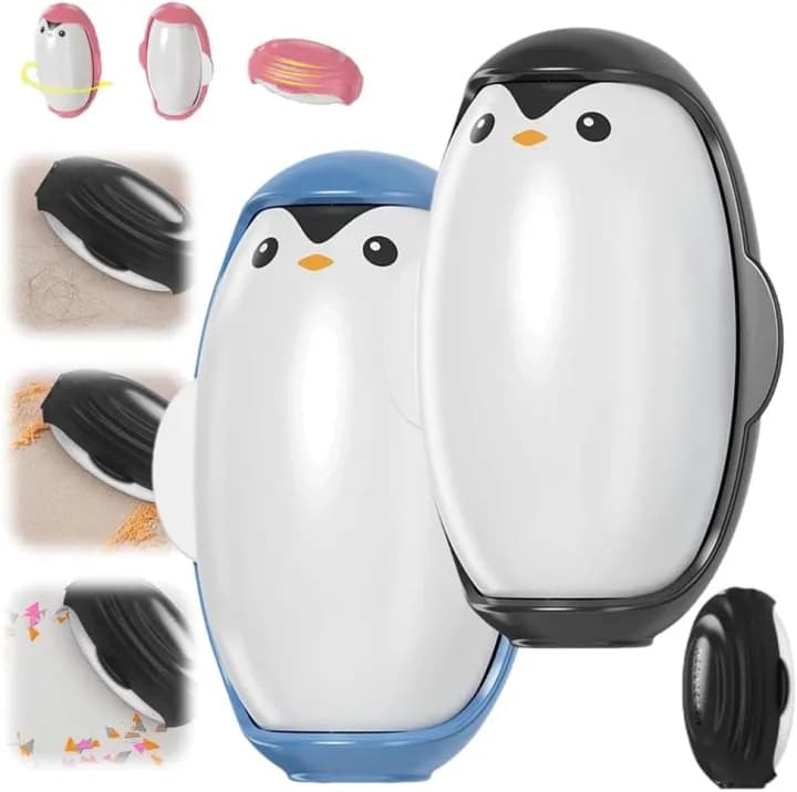 Reusable Pet Hair Remover Roller – Washable Lint Roller for DogCat Hair Fur & Dust on Clothes Beds & Carpets 1