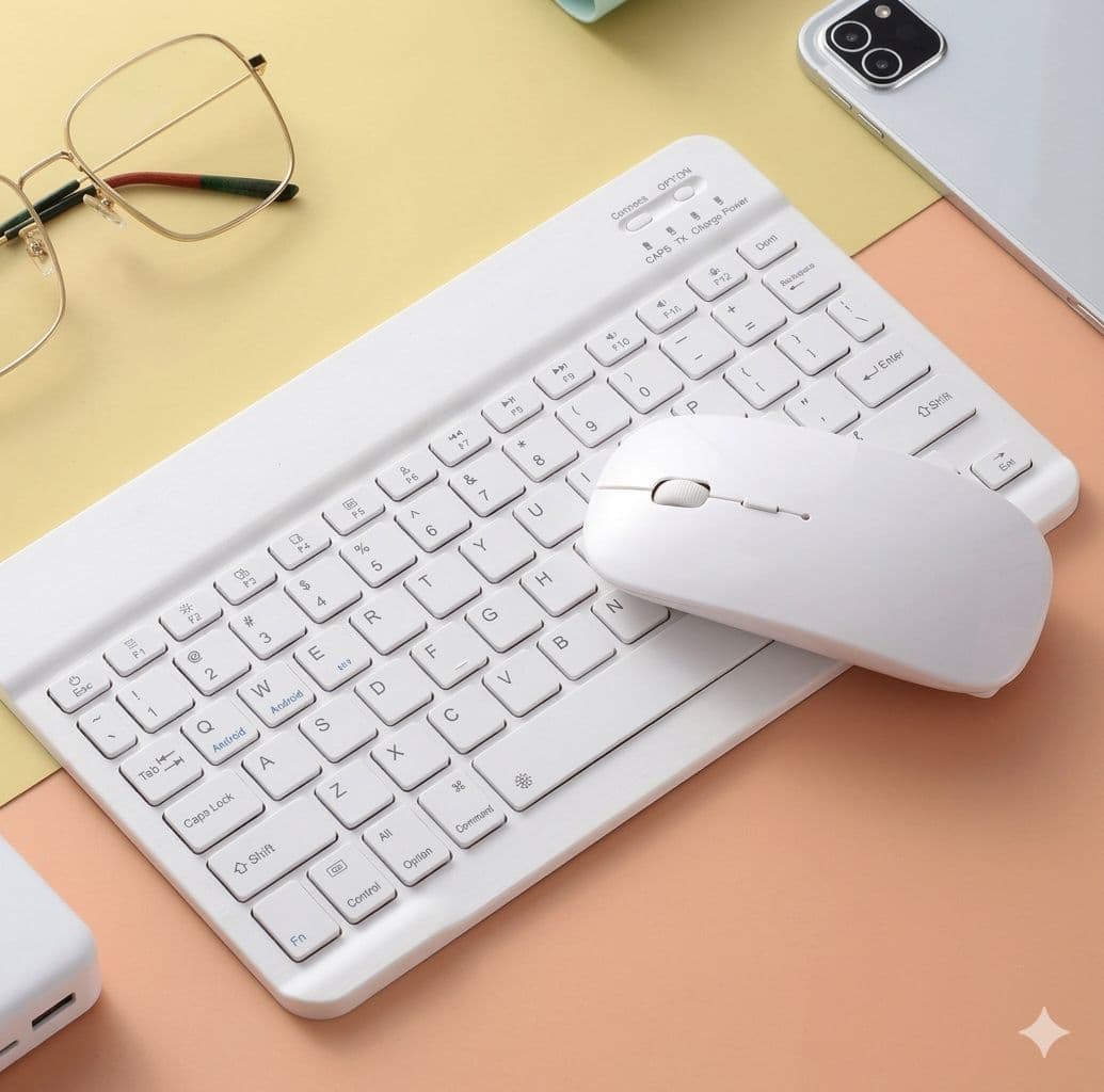 Mini Wireless Keyboard Mouse Combo And Touchpad Keyboard 5