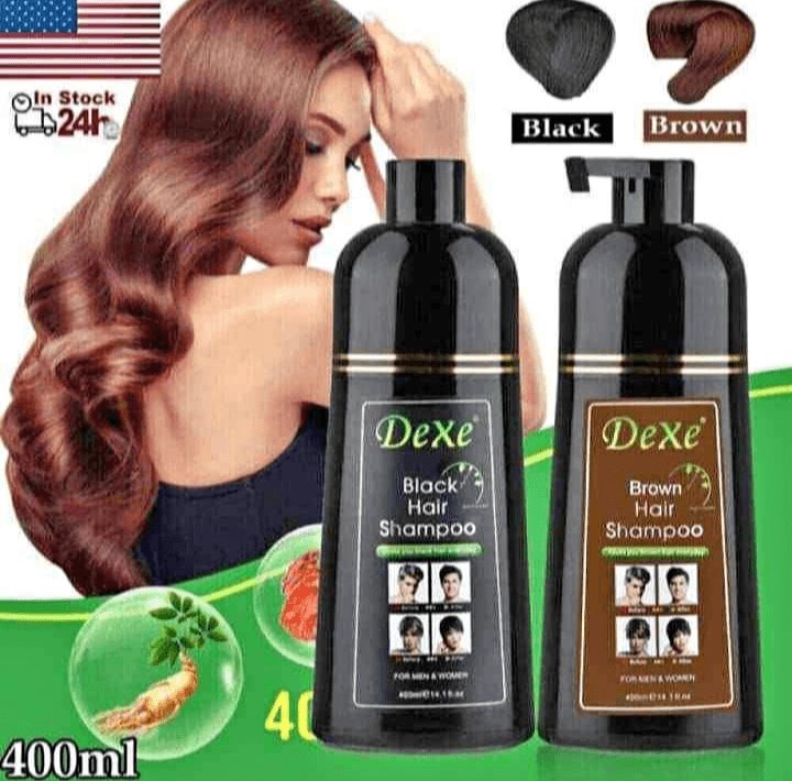 Dexe black& brown Hair shampoo -400ml