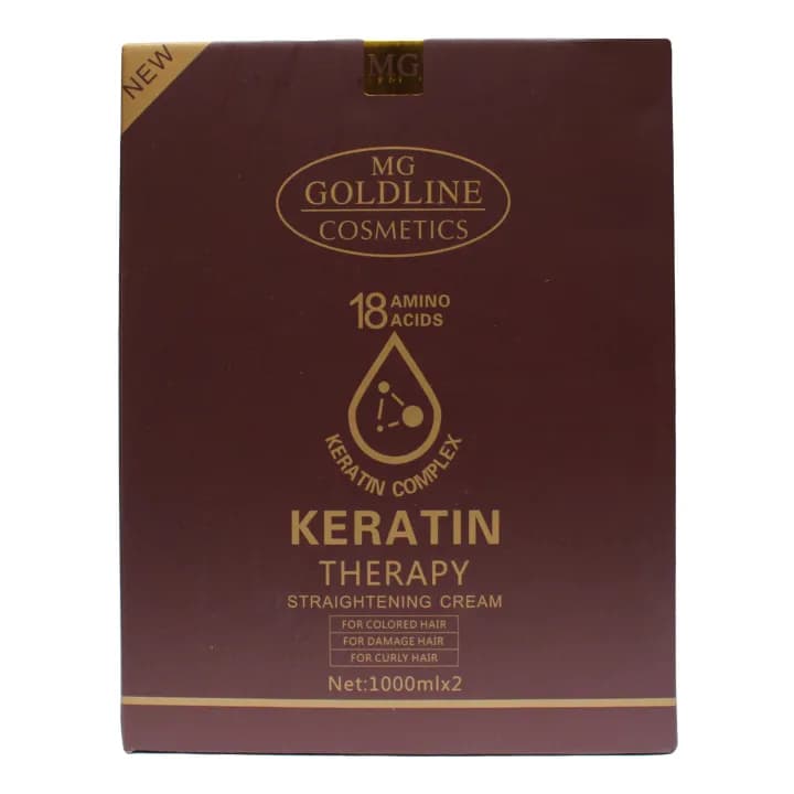 Keratin Hair Straightening therapy Contains 18 Amino Acids For Coloured, Damaged, Curry Hair air Net- 1000ml x 2