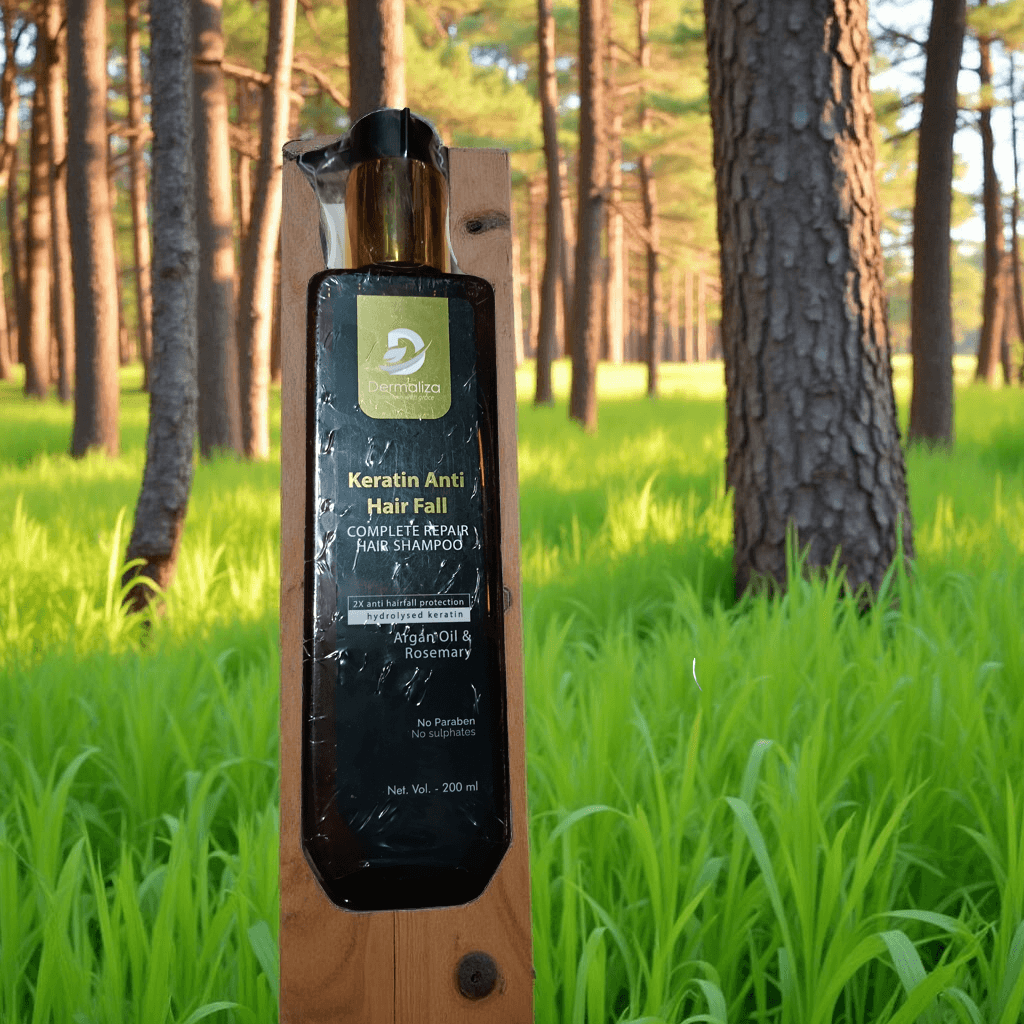 Dermaliza keratin Anti Hair Fall Shampoo -200ml 2