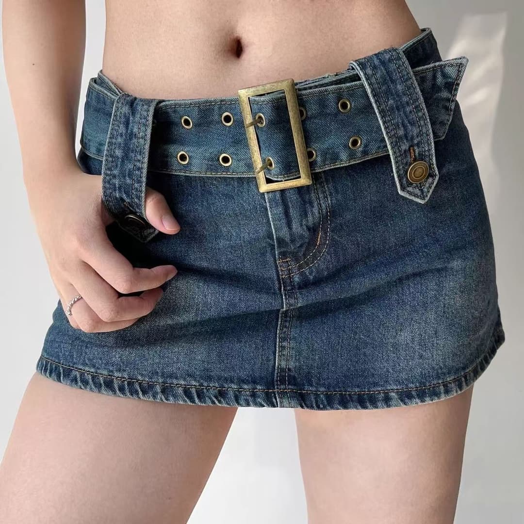 Short Jeans Skirt