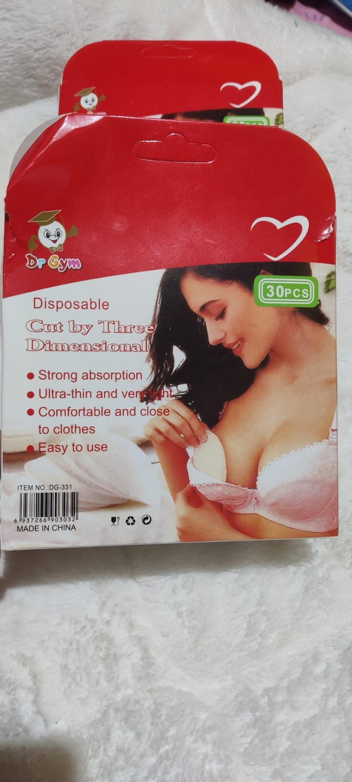 DR Gym Breast Pads (Disposable) (30pcs)