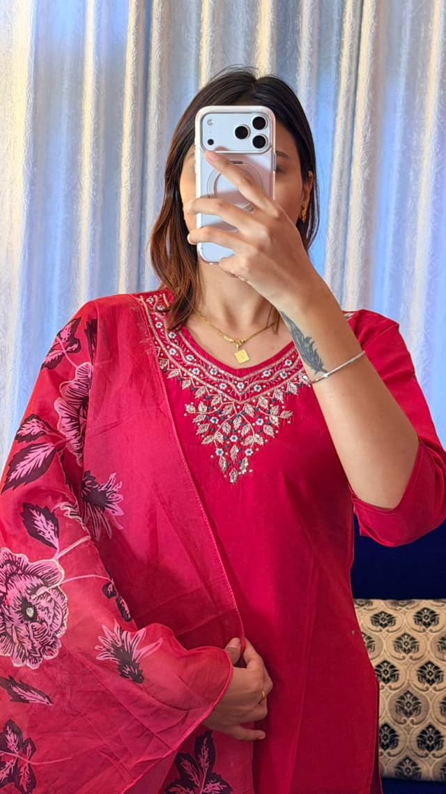 Heritage Glow Premium Kurta Ensemble.