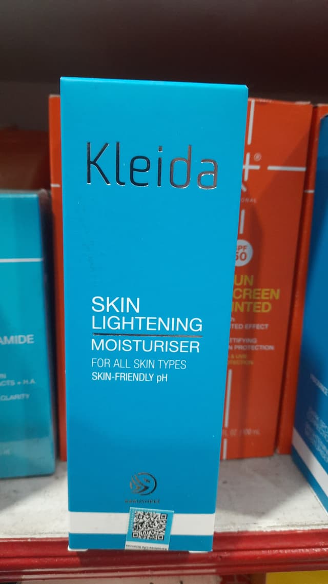 Kleida skin lightening moisturiser 