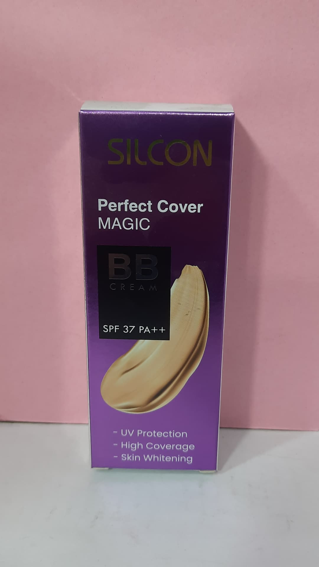Silcon perfect cover magic 
Bb cream 
spf 37 pa++