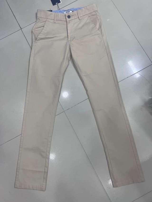 Men's Everyday Smart Casual White Pants