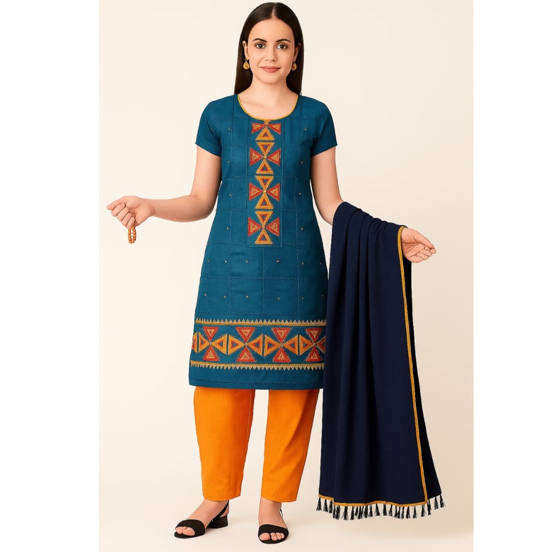 DSC Cottens Dress Material Salwar Suits Dupatta