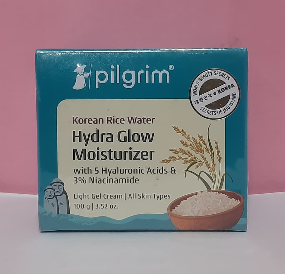 Pilgrims hydra glow rice moisturizer 