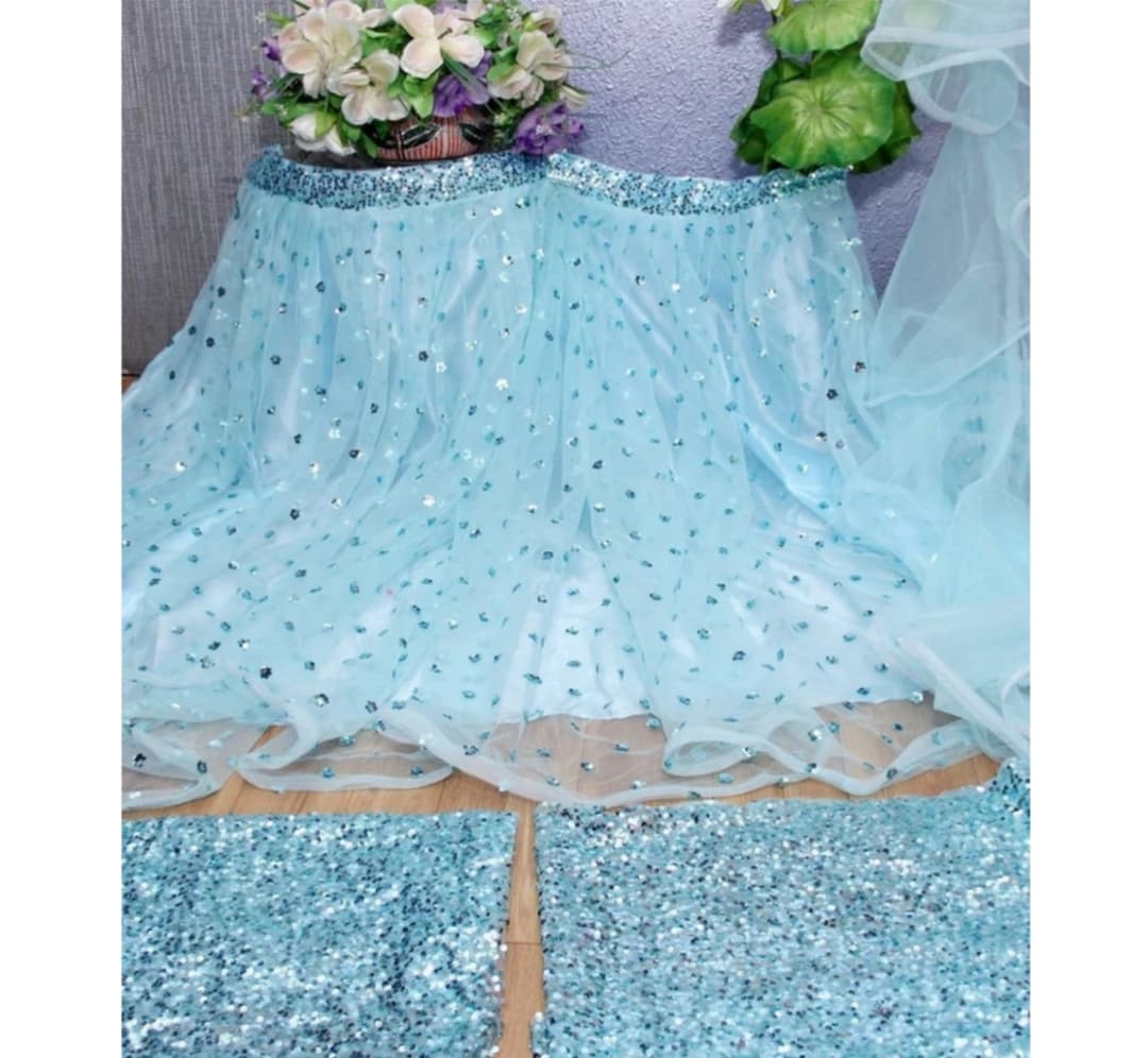 Embellished Semi Stitched Lehenga Choli 3