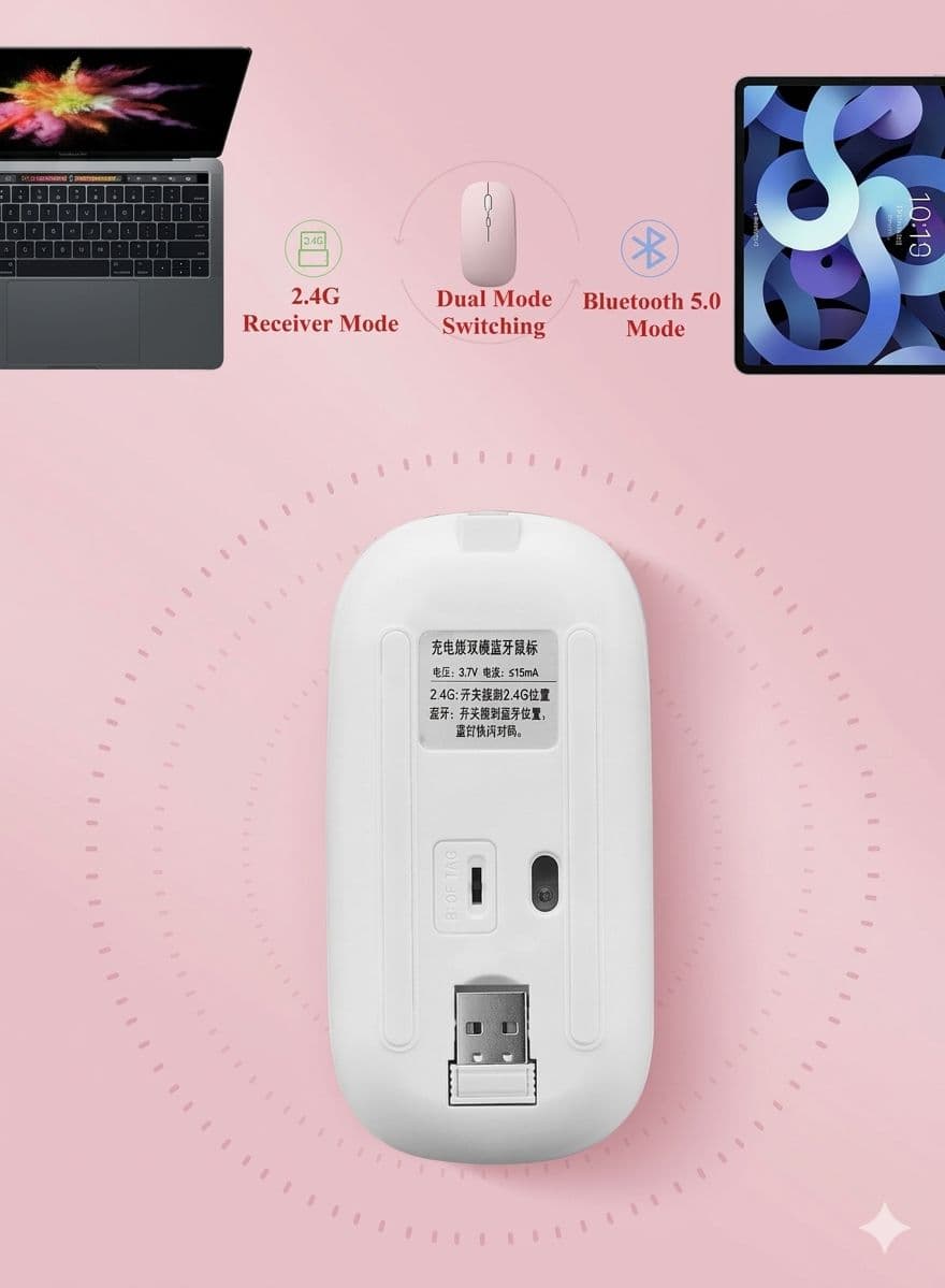 Mini Wireless Keyboard Mouse Combo And Touchpad Keyboard 4