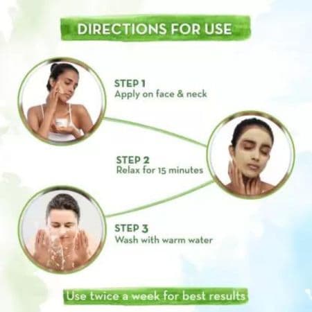 Mamaearth Ubtan Face Pack Mask with Saffron, Turmeric & Apricot Oil (100g) 3