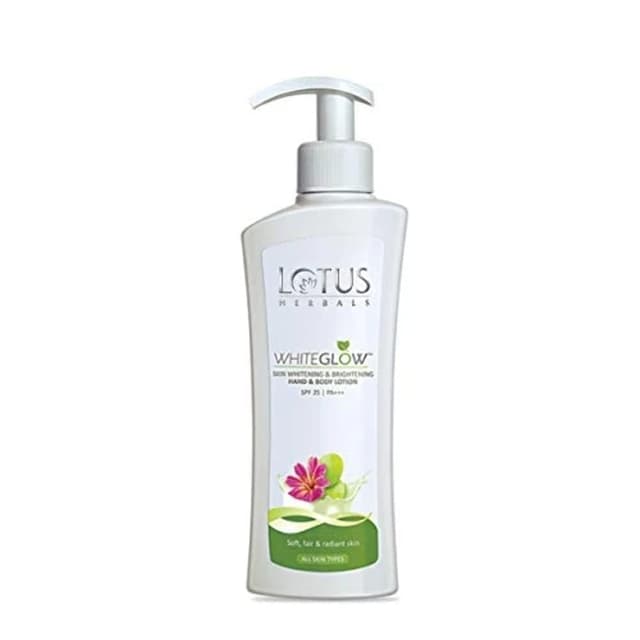 L0TUS HERBALS Whiteglow Hand & Body Lotion 