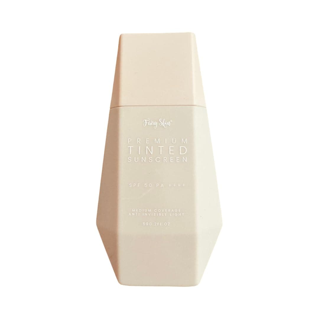 Fairy Skin Tinted Sunscreen SPF 50 PA ++++ Sheer Coverage | 50 Gm | Made in Philippines | Premium Tinted Sunscreen - By Allure Cosmetics 4