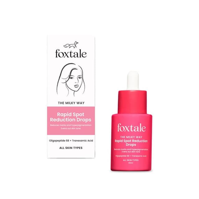 Foxtale Milky Way Rapid Spot Reduction Serum with 3% Tranexamic Acid Serum & Niacinamide 