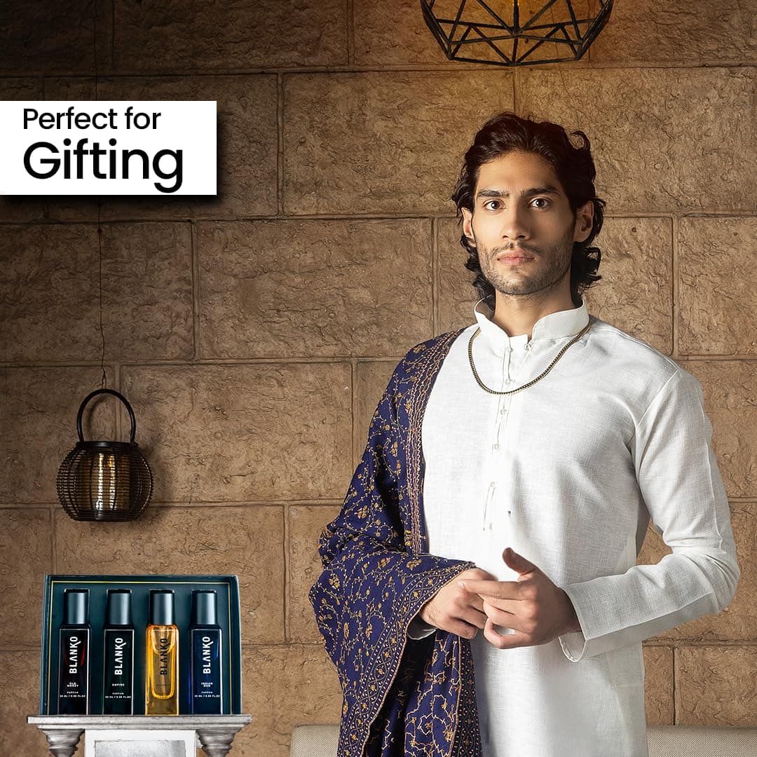 BLANKO Royal Collection Tlt Parfum Liquid, 20Ml Pack Of 4 | Longest Lasting Mens Perfume With Time Lock Technology | Luxury Fragrance Gift Set For Husband, Father, Brother 3